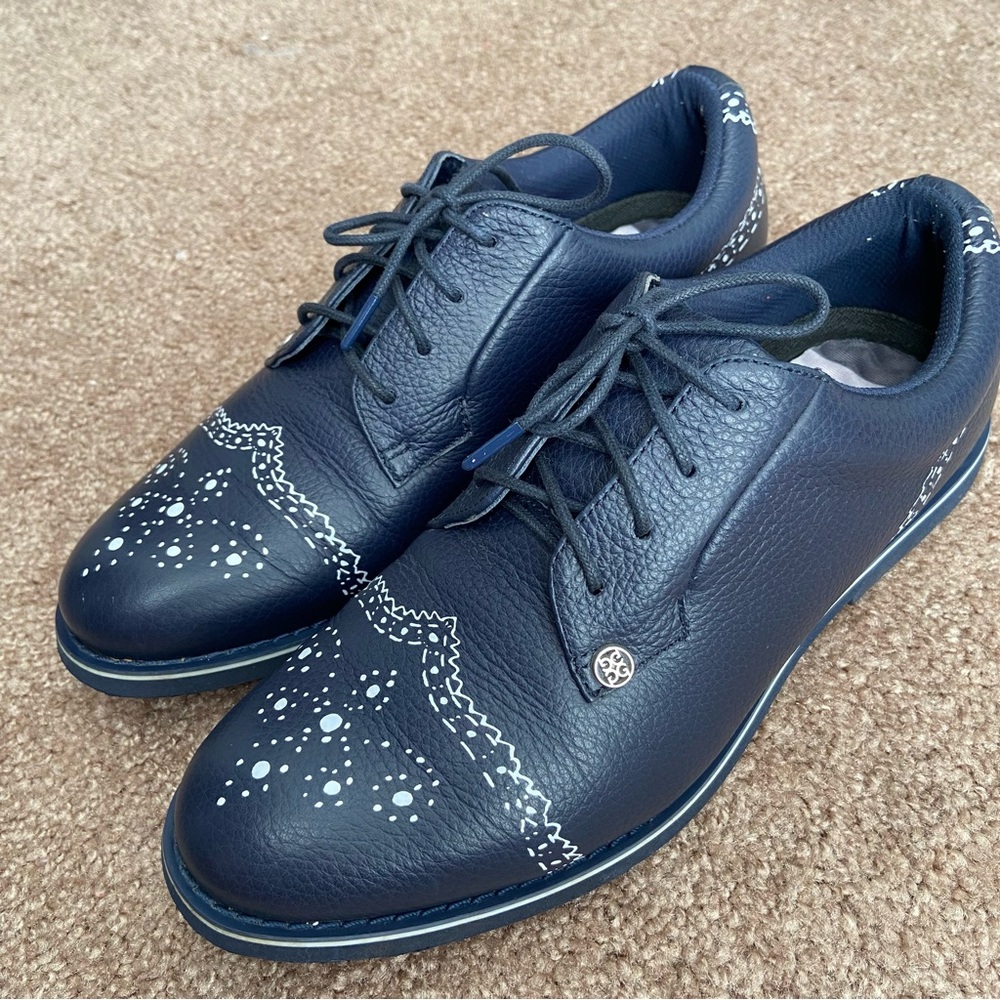 G/Fore Cap Toe Leather Golf Shoes